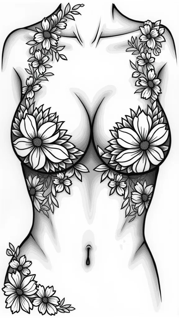 boobs coloring pages